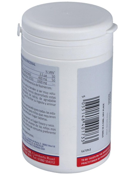 Lamberts Calcio Masticable 400 Mg 60 Comp