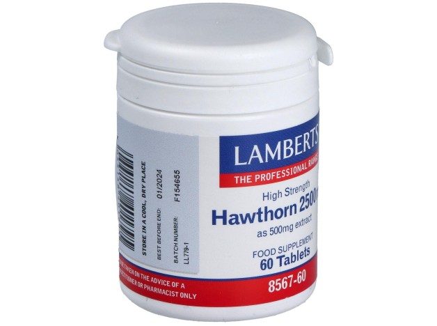 Lamberts Espino Blanco 2500Mg 60 Comprimidos