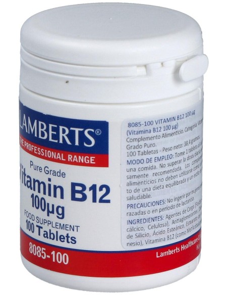 Vitamina B12 100 Mcg. 100 Comp.