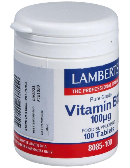 Vitamina B12 100 Mcg. 100 Comp.