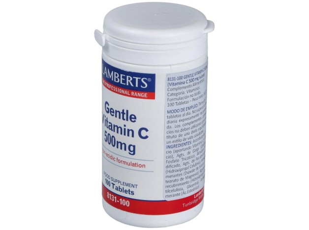 Lamberts Gentle Vitamina C 500Mg 100 Comprimidos