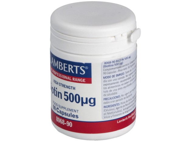 Lamberts Biotin 500Mg 90Cáps