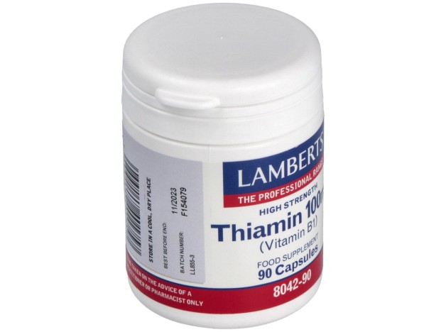 Vitamina B-1 100 Mg.(Tiamina) 90 Cap.
