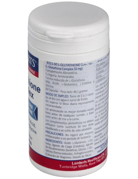 Lamberts L-Glutathione Complex 60Comp