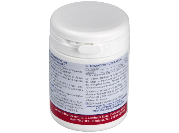 Vitamina B-1 100 Mg.(Tiamina) 90 Cap.