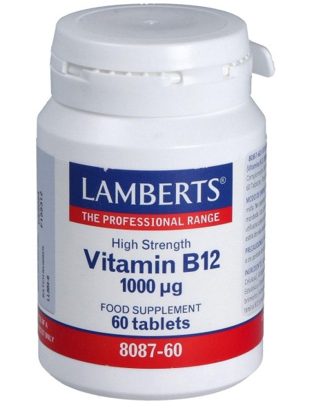 Lamberts Vitamina B12 1000 Mg 60Caps