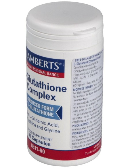 Lamberts L-Glutathione Complex 60Comp