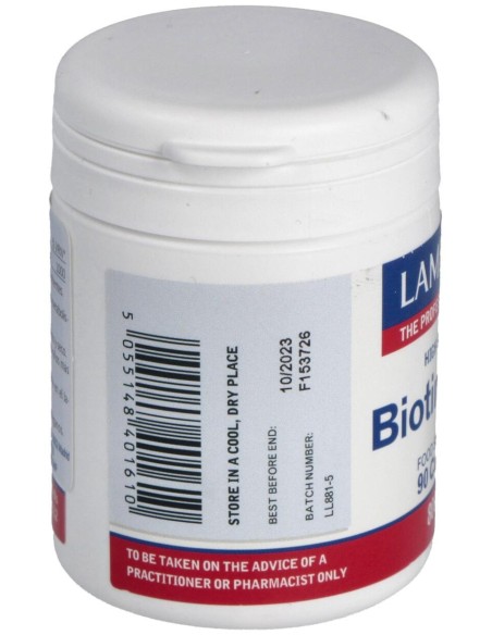 Lamberts Biotin 500Mg 90Cáps