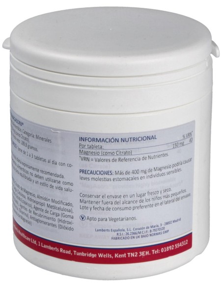 Magasorb 150Mg (Alta Absorcion) 180Comp.