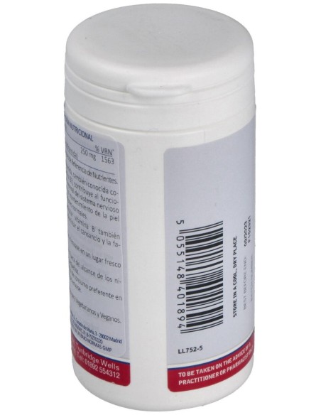 Lamberts Nicotinamida 250Mg Vitamina B3