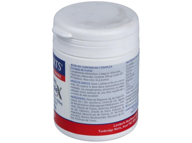 Lamberts Complejo De Cromo 60 Comprimidos