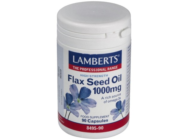 Aceite De Semillas De Lino 1000 Mg. 90 Cap.