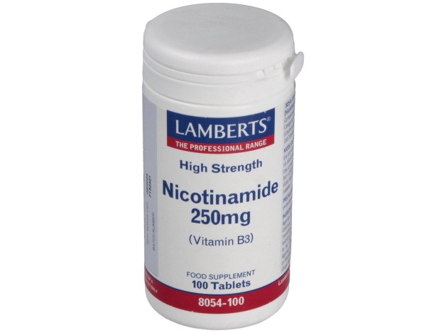 Lamberts Nicotinamida 250Mg Vitamina B3