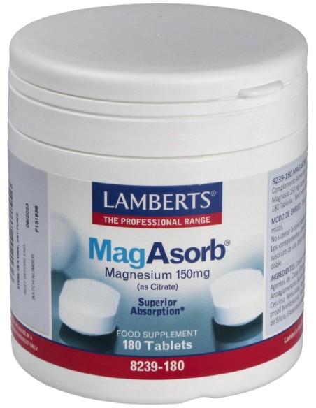 Magasorb 150Mg (Alta Absorcion) 180Comp.