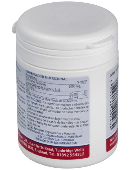 Equinácea 1000Mg 60 Comprimidos