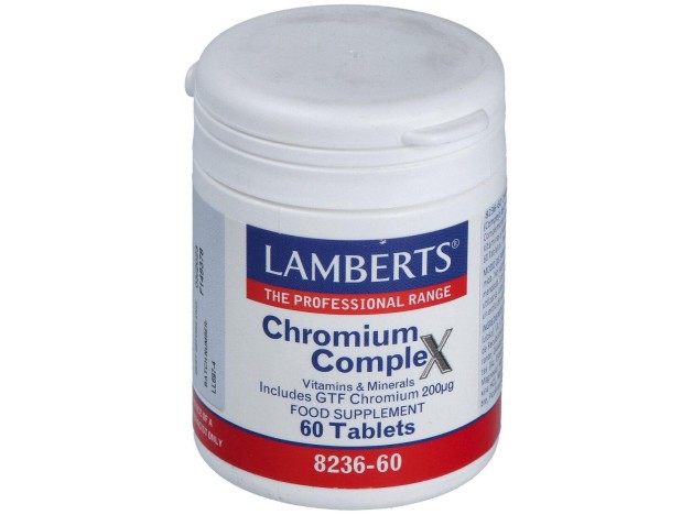 Lamberts Complejo De Cromo 60 Comprimidos
