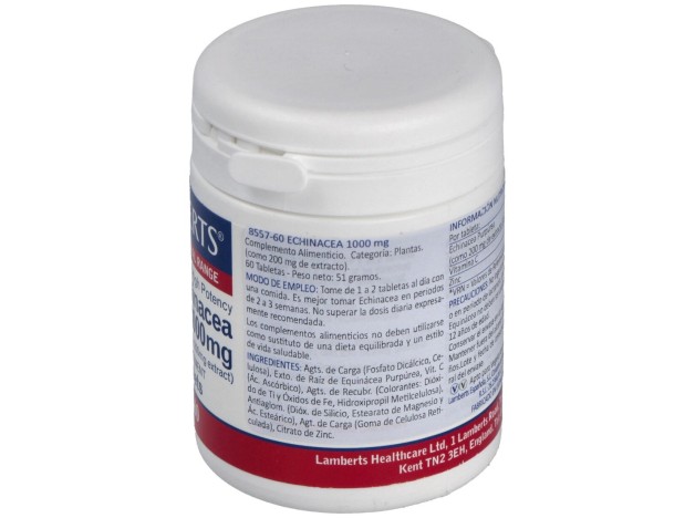 Equinácea 1000Mg 60 Comprimidos