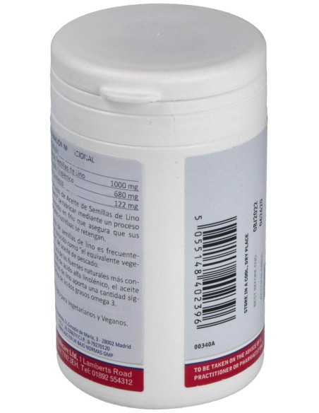 Aceite De Semillas De Lino 1000 Mg. 90 Cap.