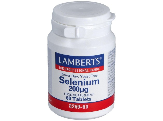 Selenio 200 Mcg. (Como Seleno-L-Metionina) 60Comp.