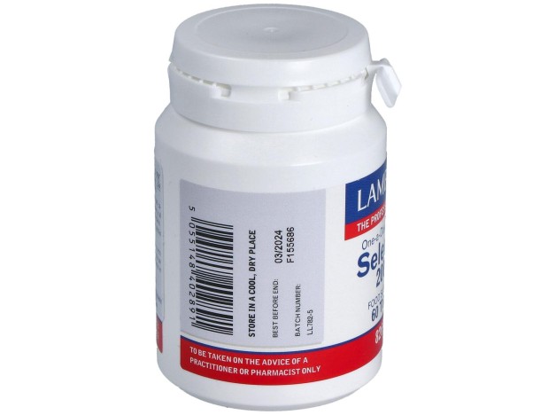 Selenio 200 Mcg. (Como Seleno-L-Metionina) 60Comp.