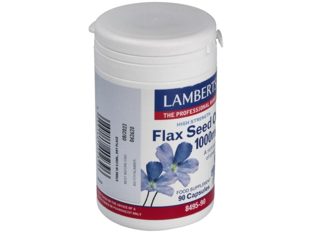 Aceite De Semillas De Lino 1000 Mg. 90 Cap.