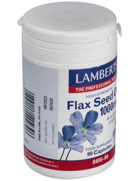 Aceite De Semillas De Lino 1000 Mg. 90 Cap.