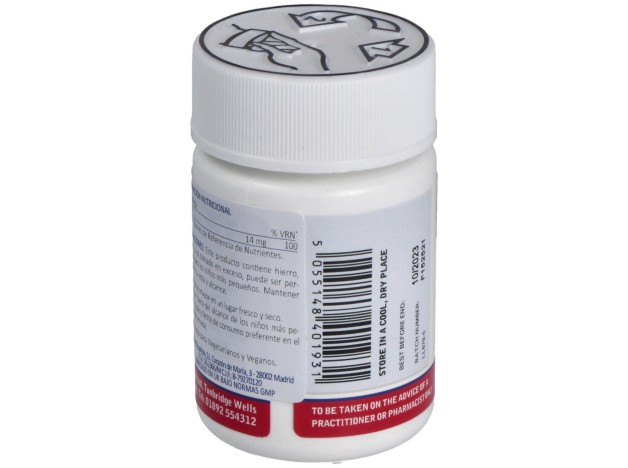 Lamberts Iron 14Mg 100 Tabletas