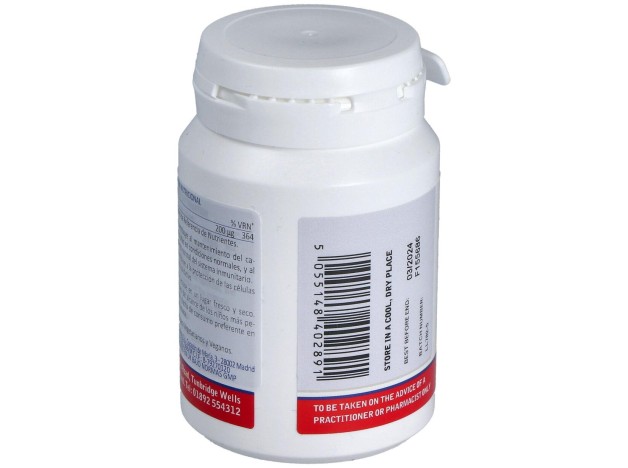 Selenio 200 Mcg. (Como Seleno-L-Metionina) 60Comp.