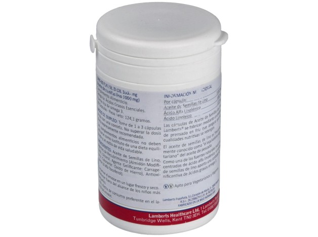Aceite De Semillas De Lino 1000 Mg. 90 Cap.