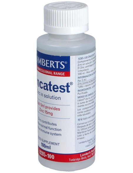 Zincatest® Lamberts 100 Comprimidos