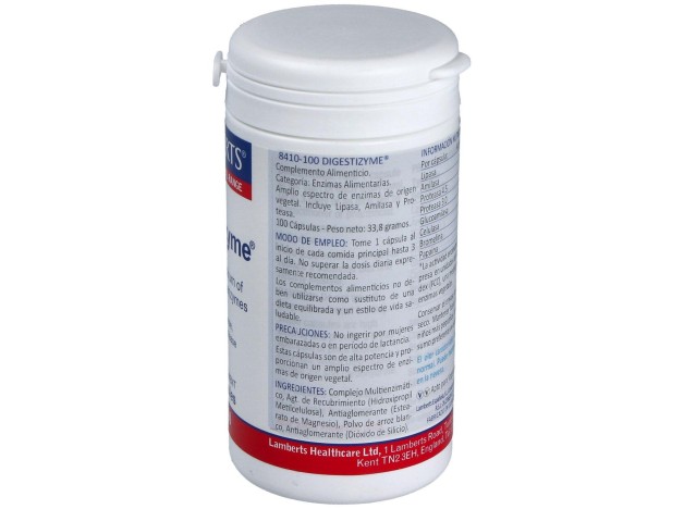 Digestizyme (Complejo De Enzimas) 100 Cap.