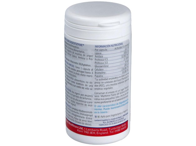 Digestizyme (Complejo De Enzimas) 100 Cap.