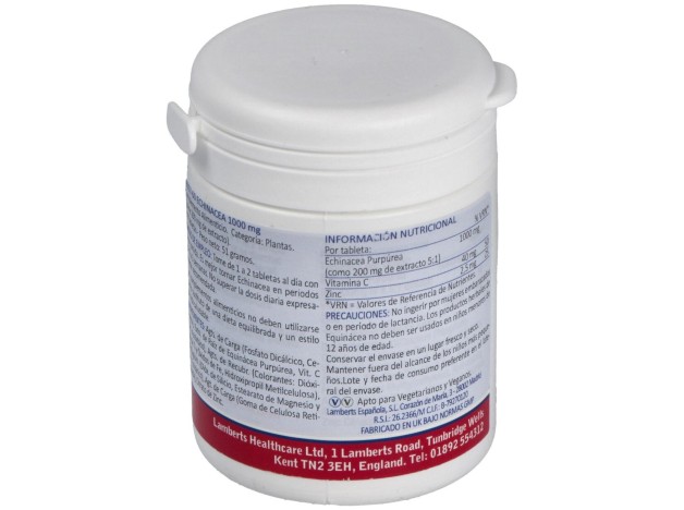 Equinácea 1000Mg 60 Comprimidos