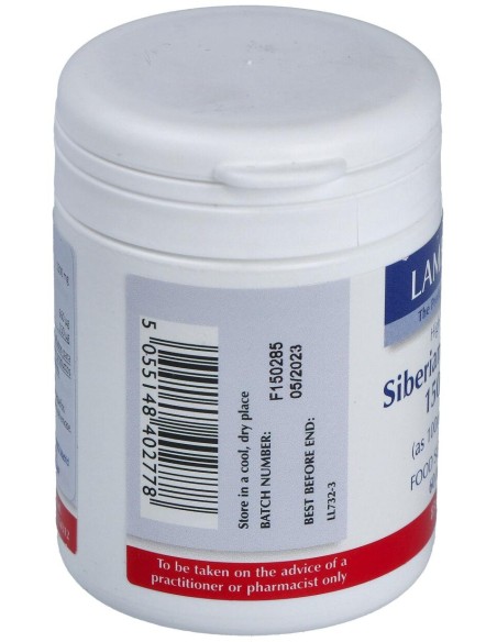 Lamberts Ginseng Siberiano 1500Mg 60 Comp
