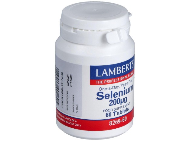 Selenio 200 Mcg. (Como Seleno-L-Metionina) 60Comp.