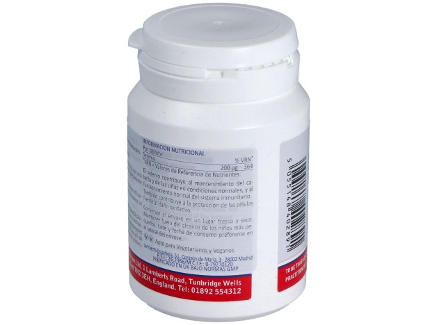 Selenio 200 Mcg. (Como Seleno-L-Metionina) 60Comp.