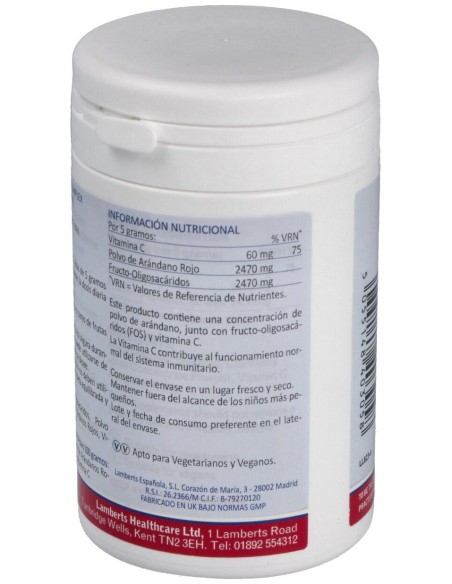 Complejo De Arandanos (Cranberry) 100 Grs.