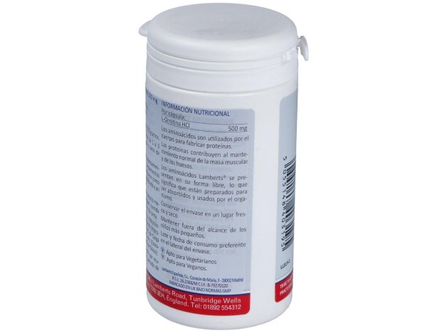 Lamberts Ornitina Hcl 500 Mg 60 Cap
