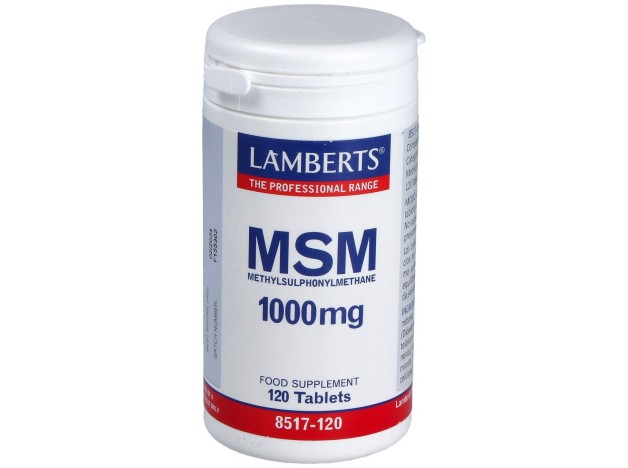 Lamberts Msm 1000Mg 120Tabletas