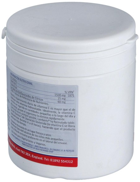 Vit.C 1500Mg Time Liberacion Sostenida 120Comp.
