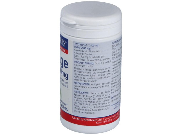 Lamberts Salvia 2500Mg 90Cáps