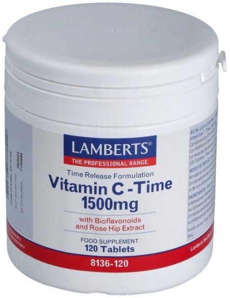 Vit.C 1500Mg Time Liberacion Sostenida 120Comp.
