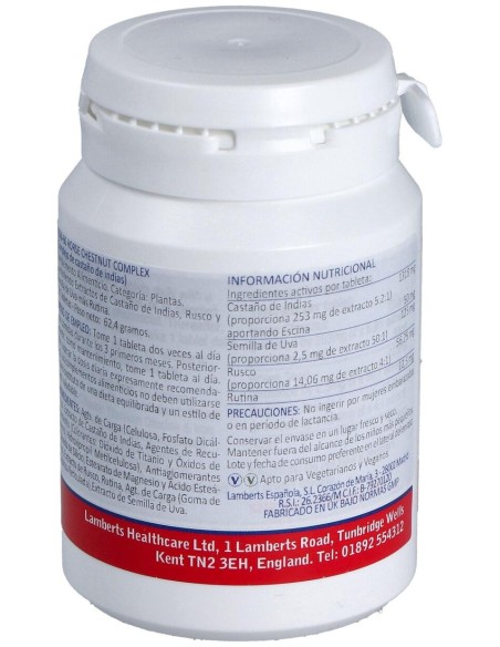 Lamberts Horse Chesnut Complex (Castaño De Indias) 60Comp