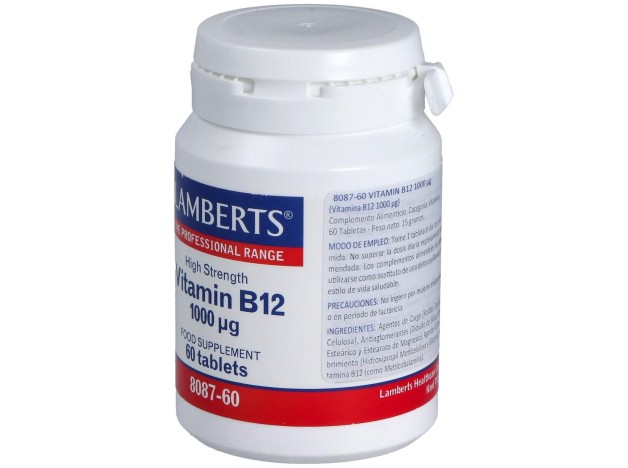 Lamberts Vitamina B12 1000 Mg 60Caps