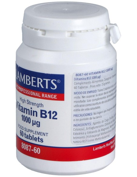 Lamberts Vitamina B12 1000 Mg 60Caps