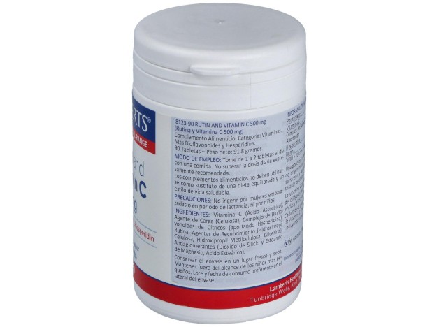 Lamberts Rutina Y Vitamina C 500Mg +...