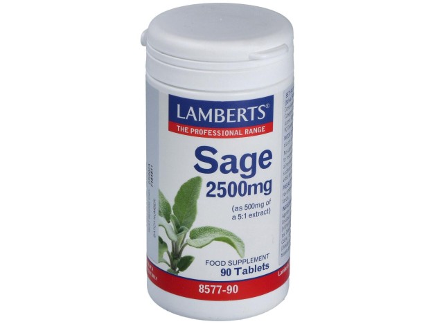 Lamberts Salvia 2500Mg 90Cáps
