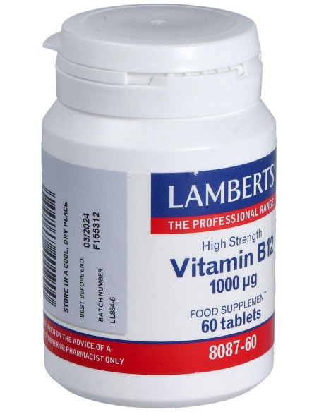 Lamberts Vitamina B12 1000 Mg 60Caps