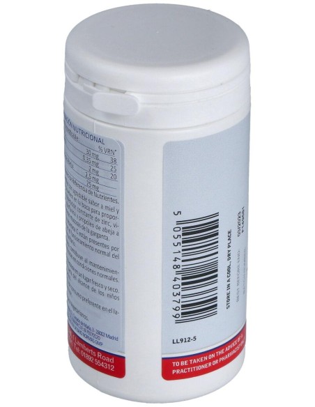 Lamberts Zinc Plus Masticables 100 Comp