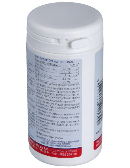 Lamberts Zinc Plus Masticables 100 Comp